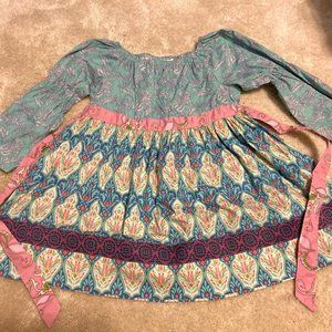 Matilda Jane top Size 12 Paisley Petals